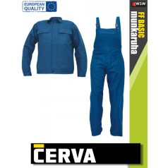  Cerva F&F BASIC ROYAL RALF technikai munkakabát éskantárosnadrág szett - munkaruha