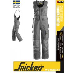   Snickers CRAFTSMEN GREY technikai kopásbiztos kantárosnadrág - munkaruha