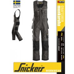   Snickers CRAFTSMEN MUTEDBLACK technikai kopásbiztos kantárosnadrág - munkaruha