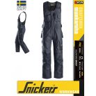 Snickers CRAFTSMEN NAVY technikai kopásbiztos kantárosnadrág - munkaruha