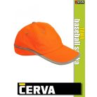 Cerva THAR láthatósági baseball sapka - munkaruha