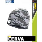 Cerva CRAMBE SNOW DEEL beépített USB led téli sapka - munkaruha