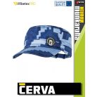 Cerva NEURUM NAVY CAMO prémium stretch sapka - munkaruha