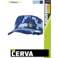 Cerva NEURUM NAVY CAMO prémium stretch sapka - munkaruha