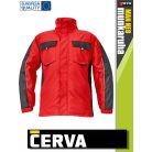 Cerva MAX NEO RED technikai téli bélelt munkakabát - munkaruha