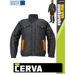   Cerva MAX VIVO BLACKHVO technikai téli bélelt pilótakabát - munkaruha