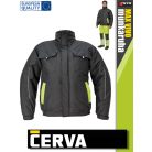 Cerva MAX VIVO BLACKHVY technikai téli bélelt pilótakabát - munkaruha