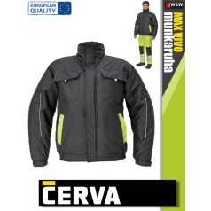  Cerva MAX VIVO BLACKHVY technikai téli bélelt pilótakabát - munkaruha