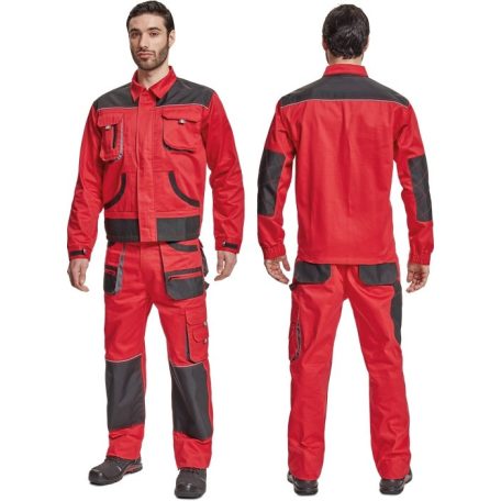 Cerva F&F HANS BLACK pamut technikai munkakabát - munkaruha