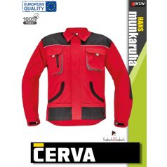Cerva F&F HANS RED pamut technikai munkakabát - munkaruha