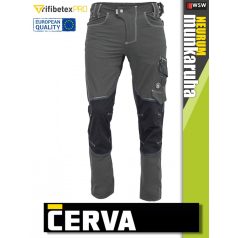   Cerva NEURUM ANTRACITE CLASSIC prémium stretch SLIMFIT nadrág - munkaruha