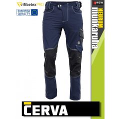   Cerva NEURUM NAVY CLASSIC prémium stretch SLIMFIT nadrág - munkaruha