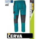 Cerva MAX NEO GREEN pamut technikai deréknadrág - munkaruha