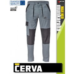 Cerva MAX NEO GREY pamut technikai deréknadrág - munkaruha