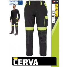 Cerva MAX VIVO BLACKHVY technikai munkanadrág - munkaruha
