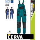 Cerva F&F HANS GREEN pamut technikai kantárosnadrág - munkaruha