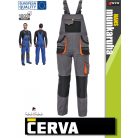 Cerva F&F HANS GREY pamut technikai kantárosnadrág - munkaruha