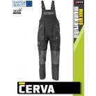 Cerva MAX NEO BLACK pamut technikai kantárosnadrág - munkaruha