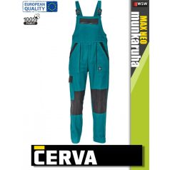   Cerva MAX NEO GREEN pamut technikai kantárosnadrág - munkaruha