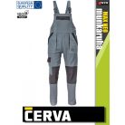 Cerva MAX NEO GREY pamut technikai kantárosnadrág - munkaruha