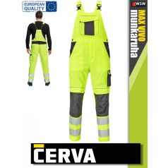   Cerva MAX VIVO HVYELLOW technikai láthatósági kantárosnadrág - munkaruha