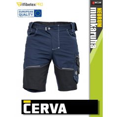   Cerva NEURUM NAVY CLASSIC prémium pamutgazdag stretch rövidnadrág - munkaruha
