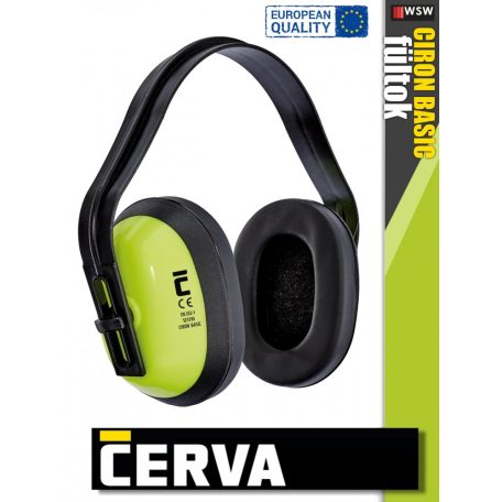 Cerva FM-1 munkavédelmi fültok - 31 dB - egyéni védőeszköz