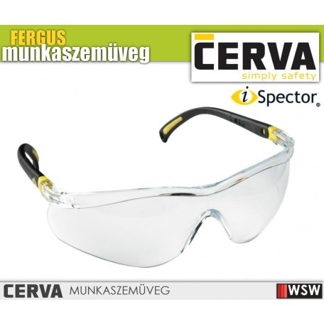 Cerva ISPECTOR FERGUS munkavédelmi szemüveg - munkaszemüveg