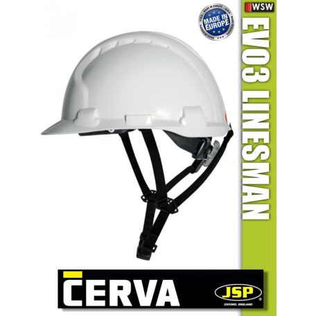 Cerva JSP EVO3 LINESMAN alpinista munkavédelmi sisak - 5 éves védősisak