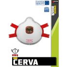 Cerva SPIROTEK VS2300V FFP3 NR D szelepes  porálarc - pormaszk