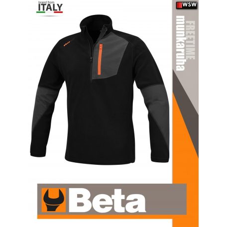 Beta FREETIME BLACK FLEECE prémium technikai pulóver - munkaruha