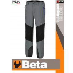   Beta FREETIME GREY TREKKING stretch prémium technikai elasztikus munkanadrág - munkaruha