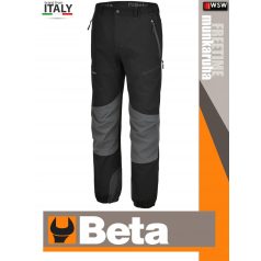   Beta FREETIME BLACK TREKKING stretch prémium technikai elasztikus munkanadrág - munkaruha