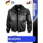 Qualitex PILOT BLACKGREY 3in1 prémium bomber téli kabát - munkaruha