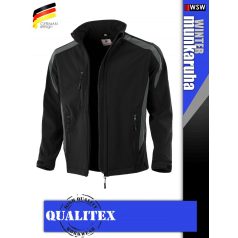   Qualitex PILOT BLACKGREY softshell prémium kabát - munkaruha