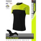 Malfini COLORMIX BLACKLIME prémium pamut póló - munkaruha