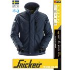 Snickers ALLROUNDWORK NAVY bélelt technikai vízálló télikabát - munkaruha