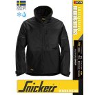 Snickers ALLROUNDWORK BLACK bélelt technikai szélálló télikabát - munkaruha