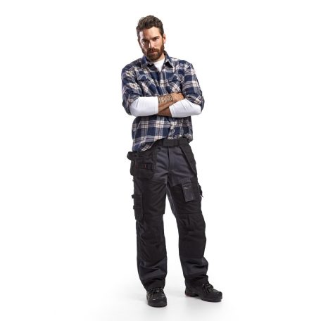 Blåkläder CRAFTSMEN X1500 NAVY pamut technikai deréknadrág - Blakleder munkaruha