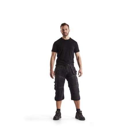 Blåkläder CRAFTSMEN X1500 BLACK pamut technikai rövidnadrág - Blakleder munkaruha