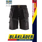 Blåkläder CRAFTSMEN X1500 BLACK pamut technikai rövidnadrág - Blakleder munkaruha