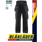 Blåkläder CRAFTSMEN X1500 BLACK pamut technikai bélelt deréknadrág - Blakleder munkaruha