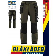   Blåkläder CRAFTSMEN X1500 OLIVEBLACK technikai deréknadrág - Blakleder munkaruha