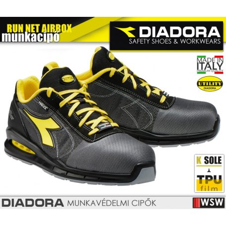 Diadora Utility RUN NET AIRBOX MATRYX S1P lélegző munkabakancs - munkacipő