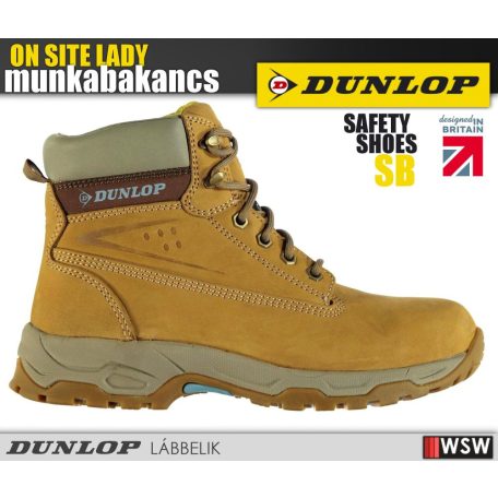 Dunlop ON SITE SB női munkabakancs - munkacipő