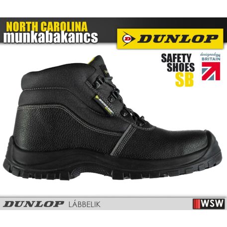 Dunlop NORTH CAROLINA SB férfi munkacipő - munkabakancs