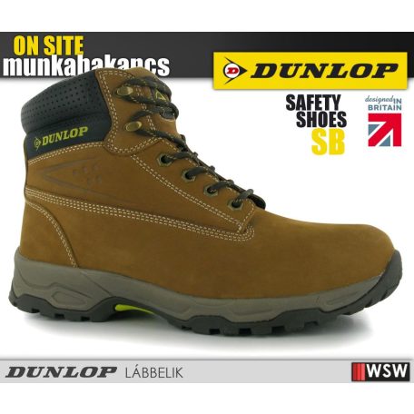 Dunlop férfi bakancs védőbetéttel munkacipő munkaruha munkabakancs