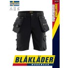 Blåkläder CRAFTSMEN BLACK 4-irányú sztreccs lengőzsebes technikai rövidnadrág - Blakleder munkaruha