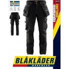 Blåkläder CRAFTSMEN BLACK 4-irányú sztreccs technikai munkanadrág - Blakleder munkaruha