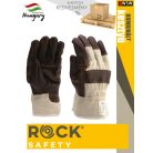 Rock Safety marha hasíték tenyerű kombinált kesztyű - 120 pár munkakesztyű - KARTON KEDVEZMÉNY 